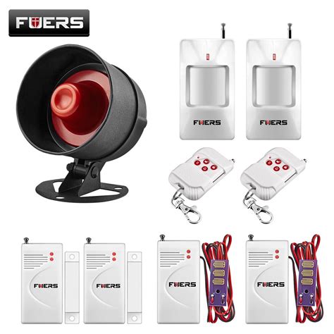 FUERS Home Alarm System On Site Loudspeaker Alarm Accessories Wireless