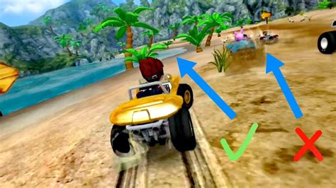 Crab Cove Secret Shortcut Jalan Pintas Rahasia Beach Buggy Racing