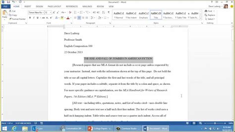 ⭐ How To Do A Research Paper In Mla Format How To Format A Research Paper In Mla Guide And