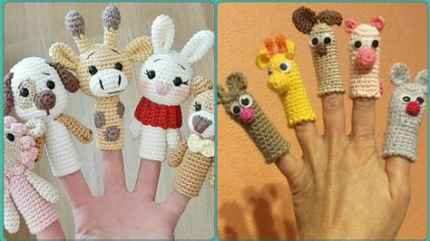 Most Glamorous And Outstanding Crochet Finger Puppets Designs And