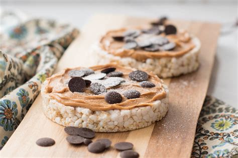 Trim Healthy Living Heather S Peanut Butter Chocolate Chip Rice Cakes