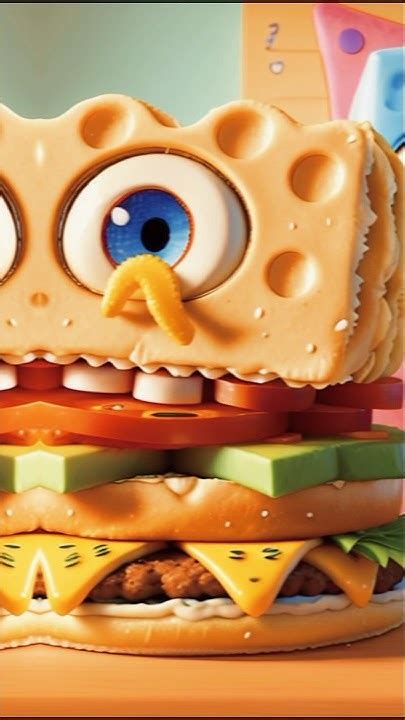 Spongebob Eats Burgers Animation Youtube