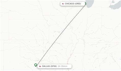 Direct Non Stop Flights From Chicago To Dallas Schedules