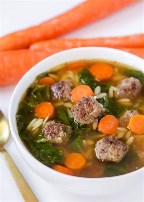 Easy Italian Wedding Soup Recipe Lil Luna