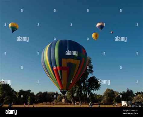 Hot Air Ballons Stock Photo Alamy