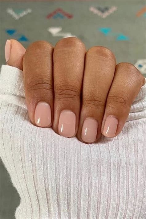 47 Chic Beautiful Nude Nails For A Classy Manicure