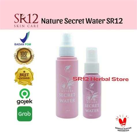 Jual Sr Nature Secret Water Face Mist Facial Spray Anti Aging