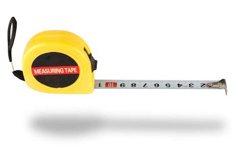 Premium Photo Tape Measure Isolated On White Background