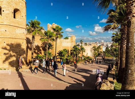 Marokko Rabat Als Weltkulturerbe Von Der Unesco Udayas Kasbah