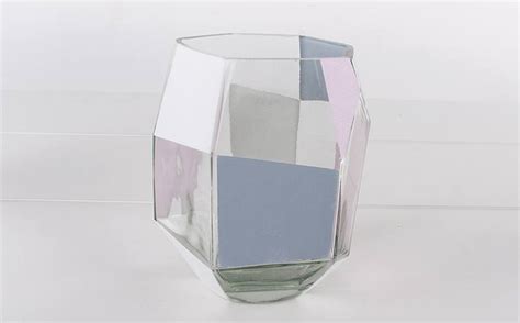 Glass Vase With Chalky Finish Craft Idea Rayher