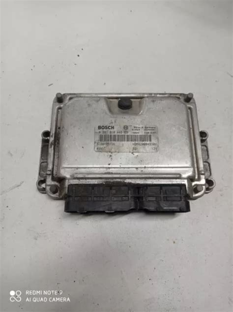 CALCULATEUR MOTEUR ECU Renault Scenic 1 9 Dti 0281010442 8200199726