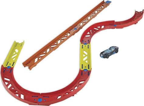 Hot wheels track builder pack assorted curve parts glc mattel хот вілс крутий поворот траса