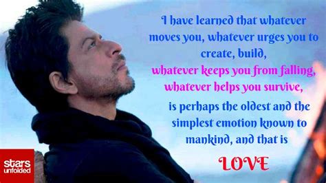 25 Inspiring Quotes By Shah Rukh Khan Starsunfolded