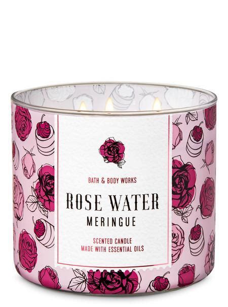 Bath Body Works White Barn Rose Water Meringue Wick Candle G Price