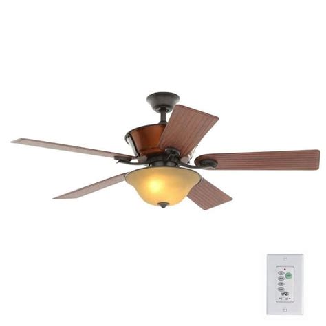 Hampton Bay Radcliffe In Indoor Outdoor Natural Iron Ceiling Fan