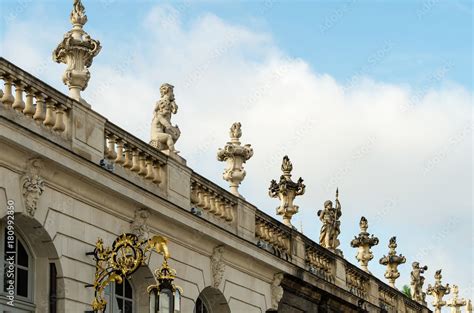 Classical Architecture at Place Stanislas in Nancy, France Stock Photo ...