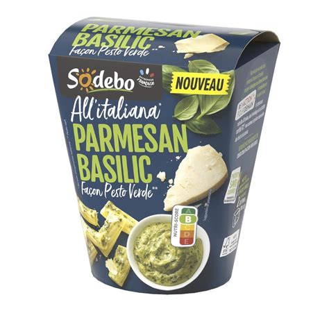 Acheter Sodebo All Italiana Parmesan Basilic façon Pesto Verde 280g