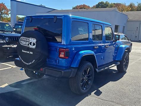 New 2024 Jeep Wrangler 4xe 4 Door Sahara For Sale Mansfield Ma