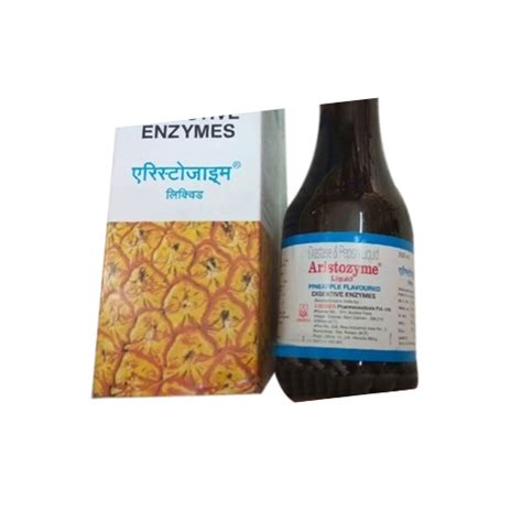 Aristozyme Enzymes Liquid Syrup Packing Size 250ml At Rs 63 32 Piece