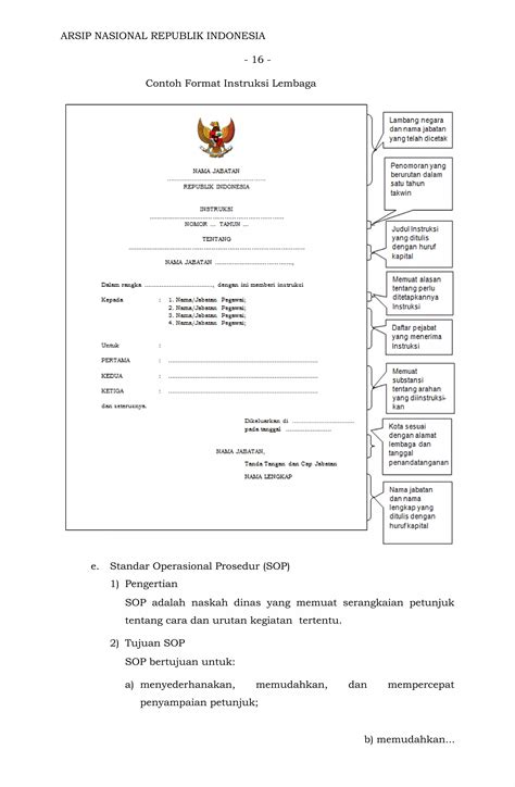 Perka Anri No Tahun Tentang Pedoman Tata Naskah Dinas Pdf