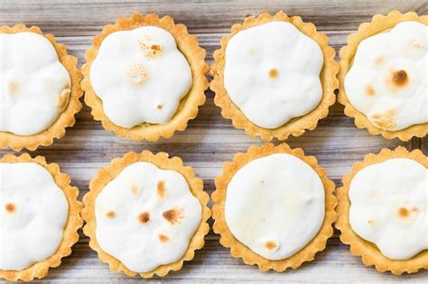 Premium Photo Directly Above Shot Of Cupcakes On Table