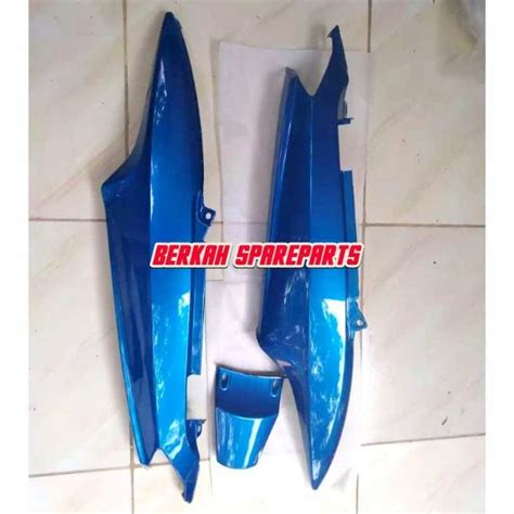 Cover Body Belakang Yamaha Mio Smile Warna Biru Lazada Indonesia