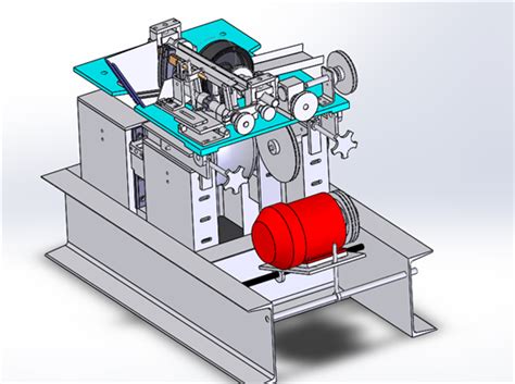 【鸿达】机床 精密平面磨床设计模型3d模型下载三维模型solidworks模型 制造云 产品模型