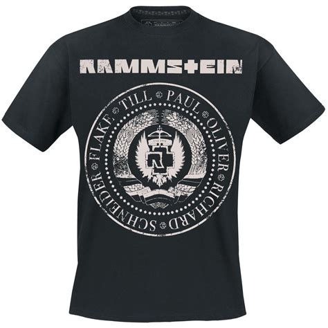 A Must Have For Any Given True Rammstein Fan This Black T Shirt