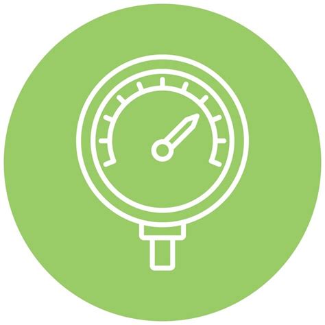 Premium Vector Pressure Gauge Icon Style