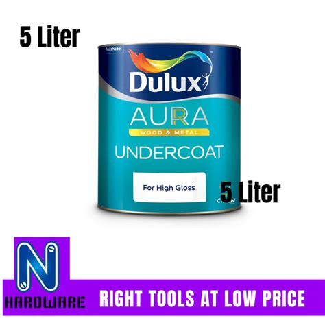 Dulux 5l Speed Undercoat Aura Undercoat 5l Paint For Wood And Metal 5