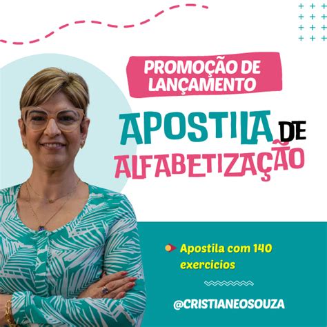 Apostila De Exerc Cios Para Alfabetiza O Cristiane Souza E Gisele