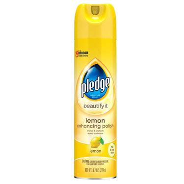 Supermax Pledge Lemon Clean Furniture Spray Oz