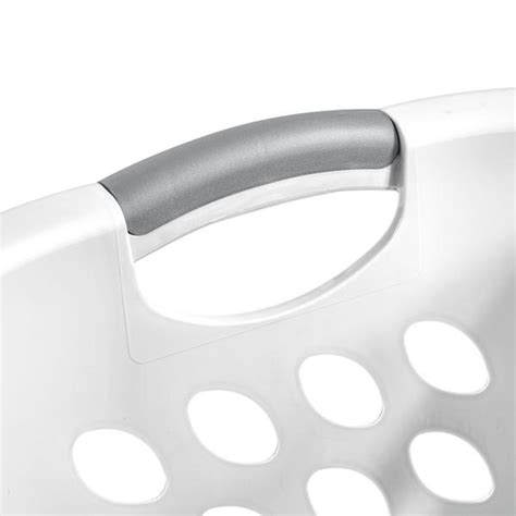 Sterilite Bushel Ultra Hiphold Laundry Basket White