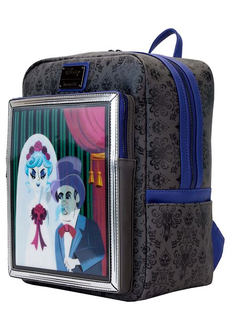 Loungefly Haunted Mansion Black Widow Bride Portrait Mini Backpack