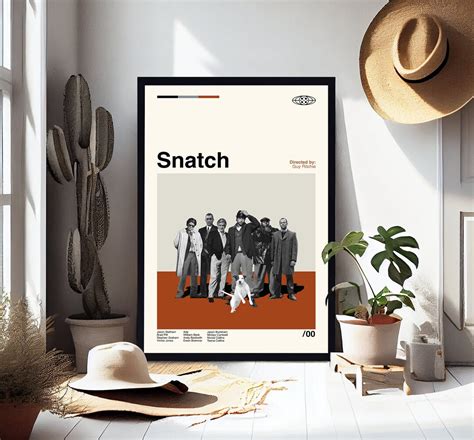 Snatch Poster Snatch Print Snatch Art Snatch Movie Retro - Etsy