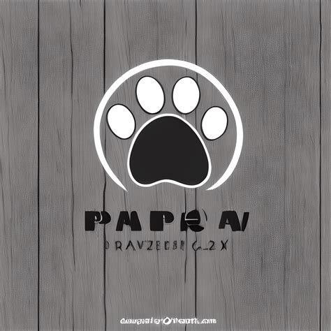 Paw Print Logo · Creative Fabrica