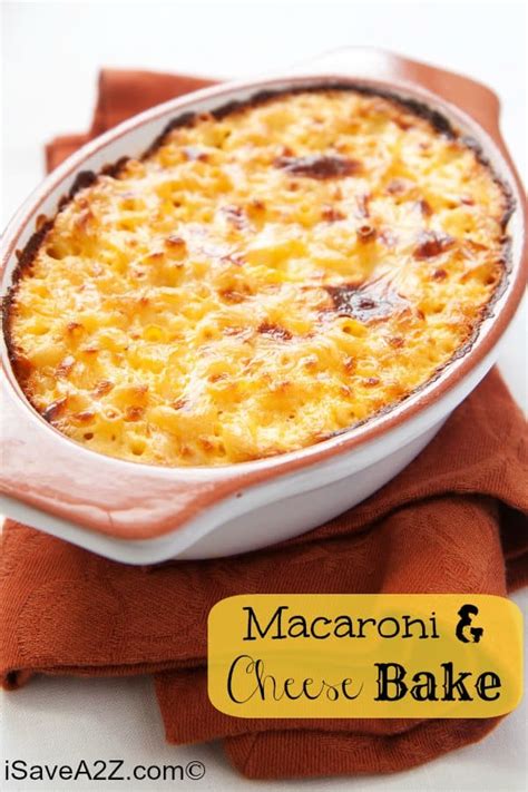 Macaroni and Cheese Bake Recipe! You can make it yourself in no time!