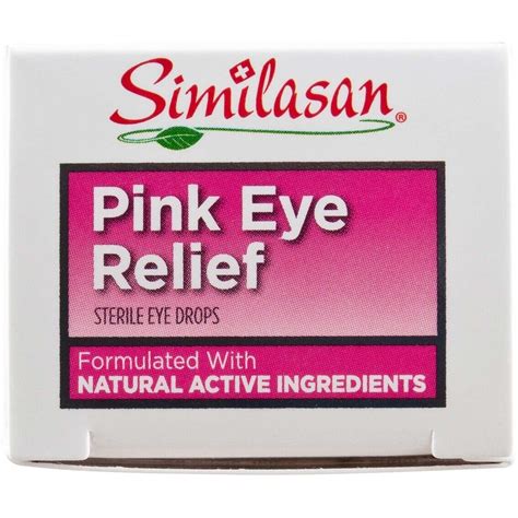 Similasan Pink Eye Relief Drops Natural Active Ingredients 10ml 94841300146 Ebay