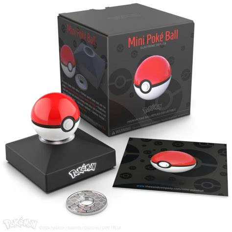 The Wand Company Pokémon Cast Mini Poké Ball Replica