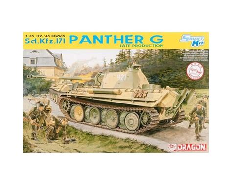 Dragon Models 6268 1 35 Sd Kfz 171 Panter G Late Prod Smart Kit