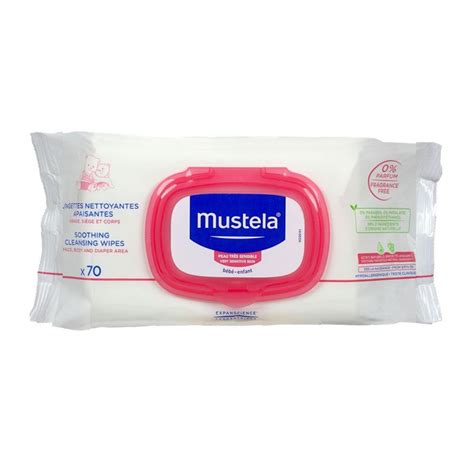 Lingettes Nettoyantes Apaisantes Mustela X