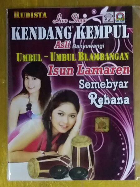 Jual VCD ORIGINAL KARAOKE RUDISTA LIVE SHOW KENDANG KEMPUL ASLI