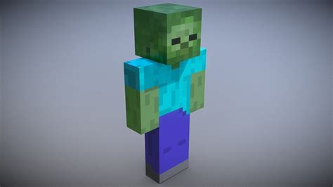 Minecraft - Zombie - Download Free 3D model by Vincent Yanez ...