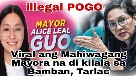 Mayora Ng Bamban Tarlac Kung Nasaan Ang Pogo Hindi Kilala Sa Kanyang