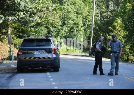 West Chester Usa September 2023 Polizei schließt Straßen und