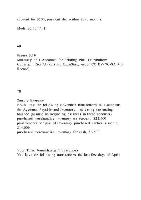 Chapter 3 ANALYZING AND RECORDING TRANSACTIONSPrinciples Of PDF