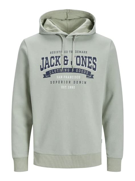 Sudadera Jack Jones Logo Desert Mainland Jeans