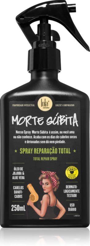 Lola Cosmetics Morte Súbita Spray Reparação Total spray para cabelo