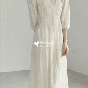 Dresses | New Cream Color Beautiful Elegant Dress | Poshmark