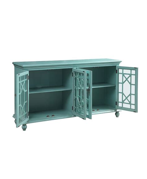 Coast To Coast Christensen Hand Painted Textured Credenza Storage